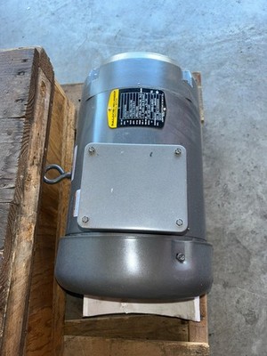 Baldor 7-1/2HP AC Electric Motor 3450RPM 230/460V 3PH 213TCZ Frame Smooth Shaft