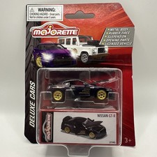 2022 Majorette Deluxe Cars Nissan GT-R Metalflake Purple Chase Rubber Tires