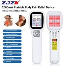Cold Laser Therapy Device 2500mW Medical Grade Laser Healing Neck Pain Relief