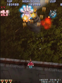 TAITO/MOSS 2007 RAIDEN IV Type X Arcade PCB JAMMA Hard Disk Dongle Only Working