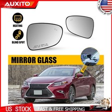Right Left Heated Blind Spot Mirror Glass For Lexus Ls460 Rc300 Rc350 2013-2019 Right Left Heated Blind Spot Mirror Glass For Lexus Ls460 Rc300 Rc350 2013-2019