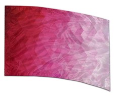 COLOR GUARD FLAGS CRIMSON MOSAIC SILKS - NEW - 36" x 54" Standard Curved