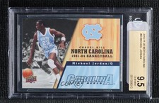 2010 UD North Carolina Basketball Michael Jordan #43 BGS 9.5 GEM MINT HOF 1b9r
