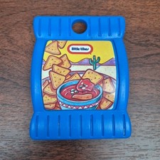 Little Tikes Pretend Play Food Bag of Nacho Tortilla Chips Blue