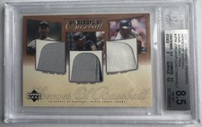 Michael Jordan rookie card jersey relic BGS 