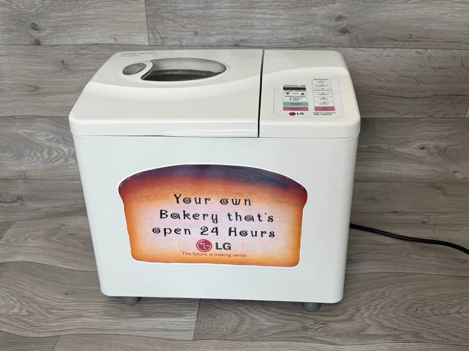 LG HB-152CE Bread Maker Automatic Bread Machine Dough Cake Maker White
Opens in a new window or tab