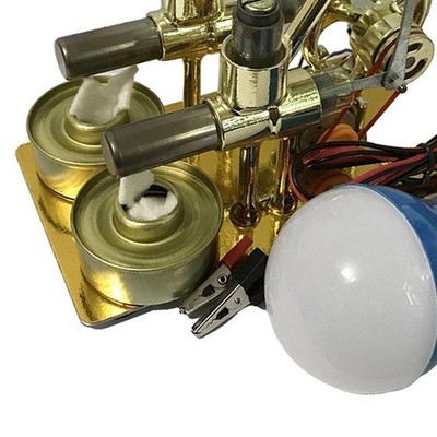 Stirling Engine Package length 215 width 110 height 150mm weight 750g -