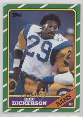 1986 Topps Eric Dickerson #78 HOF 0w6m