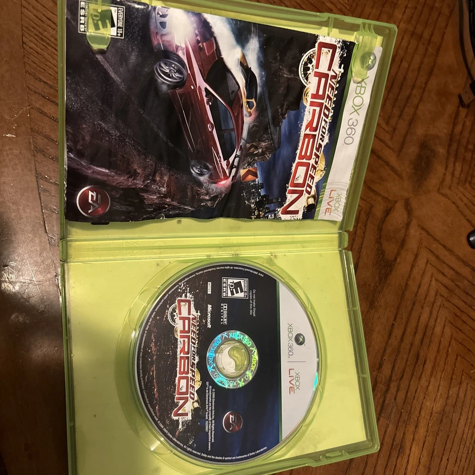 Need for Speed: Carbon (Microsoft Xbox 360, 2006) -Testado (CASO MANUAL ÁSPERO) - Imagem 3 de 4