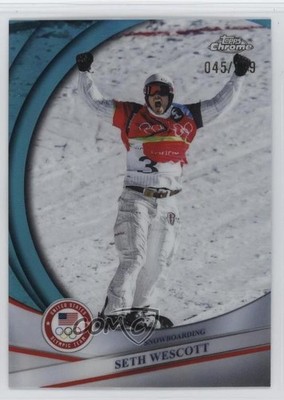 2026 Chrome US Winter Olympic & Paralympic Team Hopefuls 45/199 Seth Wescott qf6