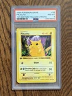 1999 WOTC Pokemon Pikachu Base Set Shadowless 1st Edition 58/102 PSA 8