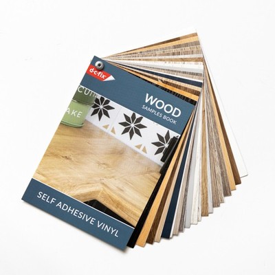 d-c-fix Woods selbstklebende Vinylfolie A5 Musterbuch