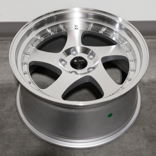 18x9 Silver Wheels Vors VR2 5x112 35 (Set of 4) 73.1 - Picture 4 of 7