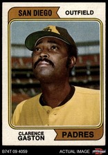 1974 Topps #364 Cito Gaston Padres VARIATION 5 - EX
