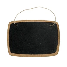 Little Birdie Hanging Mini Chalkboard Sign 2/Pkg-Rectangle