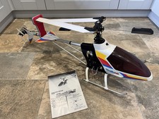 Vintage Hirobo Shuttle Plus +2 RC Helicopter Thunder Tigre 39 Futaba Servos