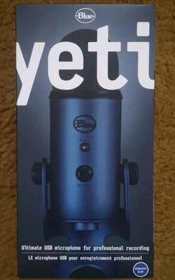 Blue Yeti USB-Mikrofon für Aufnahmen, Streaming, Gaming