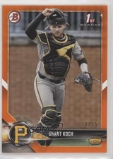 2018 Bowman Draft Orange 19/25 Grant Koch #BD-115 0c2