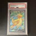 Pokemon TCG 2022 Pokemon GO Dragonite V 076/078 Full Art Holo Ultra Rare PSA 10