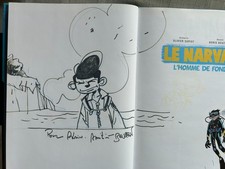 Bell il Narvalo Volume 1 UOMO Sfondo Eo IN Nuovo Con Dedica