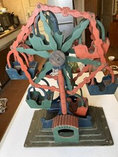 Karussell/Riesenrad - 6 Gondeln - Holz - 1920/30er - Für Dampfmaschine - selten