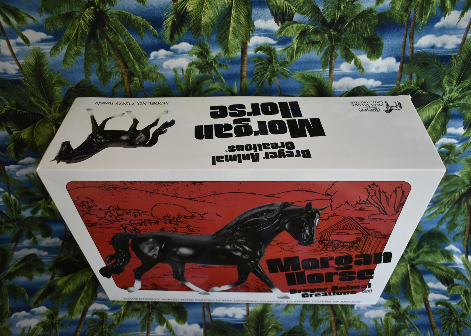 NEW Breyer Vintage Club 2023 BLACK MORGAN New In Box TUXEDO