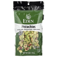 Organic Pistachios, Sea Salt Misted, 4 oz (113 g)