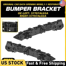 Pair For 2015-2019 Front Bumper Support Bracket Subaru Legacy Outback 57707AL03A