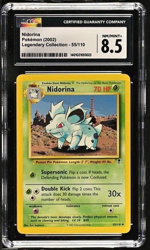 Nidorina graded CGC 8.5 for sale on eBay