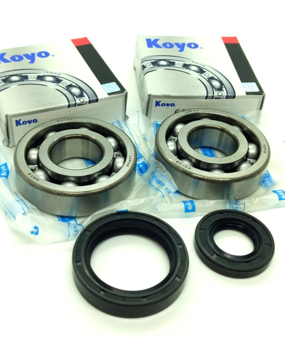 Koyo Main Crank Shaft Bearings & Seals Kit CR250, CR500, YZ250, KX250