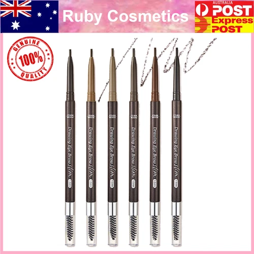 Etude House Drawing Slim Eyebrow 1.5mm - Eye Brow Pencil Light Brown Gray Black - Picture 1 of 5