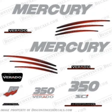 Fits Mercury Verado 350hp SCI Decal Kit