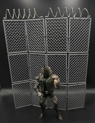 Detachable 1/12 Scale Wire Mesh Fence Suitable For 6-Inch Scene New Products*