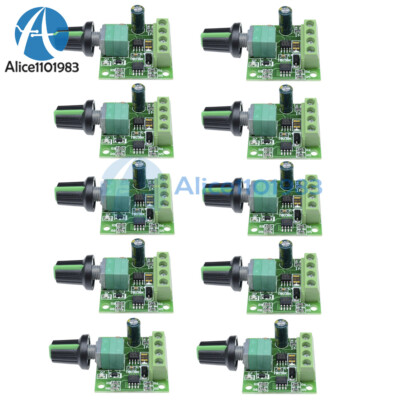 10PCS DC 1.8-15V 2A Motor Speed Switch Controller PWM 1803BK+ Self-recovery Fuse