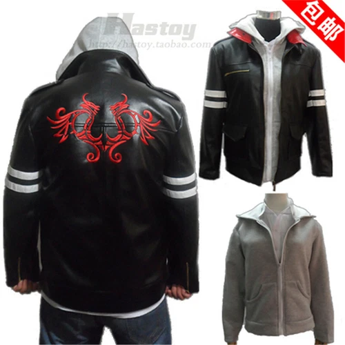 Spiel Prototyp Alex Mercer Jacke Cosplay Hoodie bestickt PU Kostüm Mäntel - Bild 12 von 17