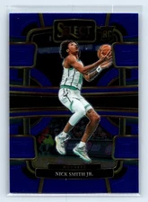 2023-24 Select Nick Smith Jr. ROOKIE #89 Blue Panini Charlotte Hornets Base RC