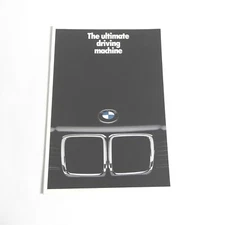 VINTAGE 1987 BMW BAVARIAN MOTOR WORKS DEALERSHIP SALES BROCHURE INFORMATION SPEC