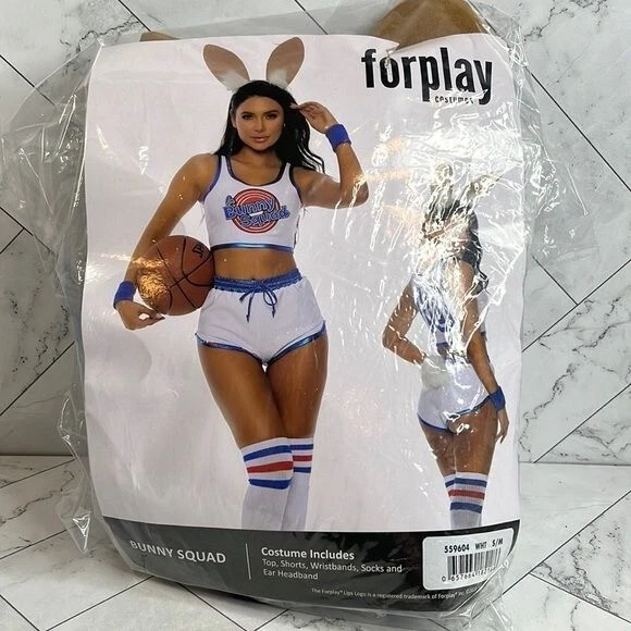 Disfraz Forplay Bunny Squad Sexy Personaje de Película Adulto Mujer Talla S/M Foto 2 de 4