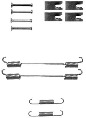 Hella 8DZ 355 200-831 ZubehöRsatz, Bremsbacken FüR Fiat Opel-image