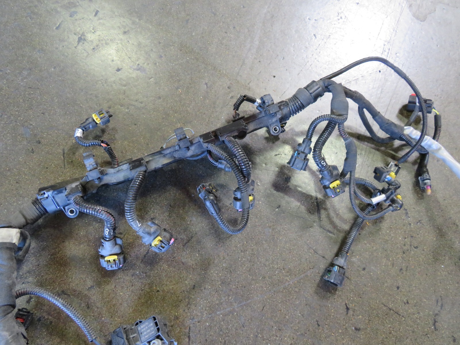 Ferrari Portofino, Main Engine Wire Harness, Dmg, Used, P/N 813111
