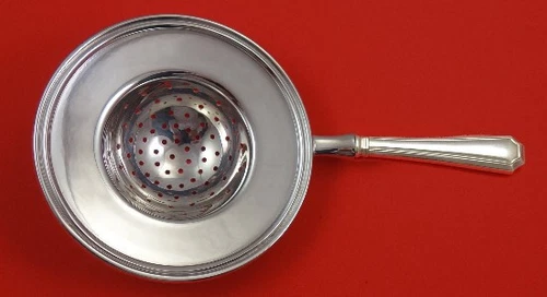 Fairfax by Durgin-Gorham Sterling Silver Tea Strainer over the Cup Custom