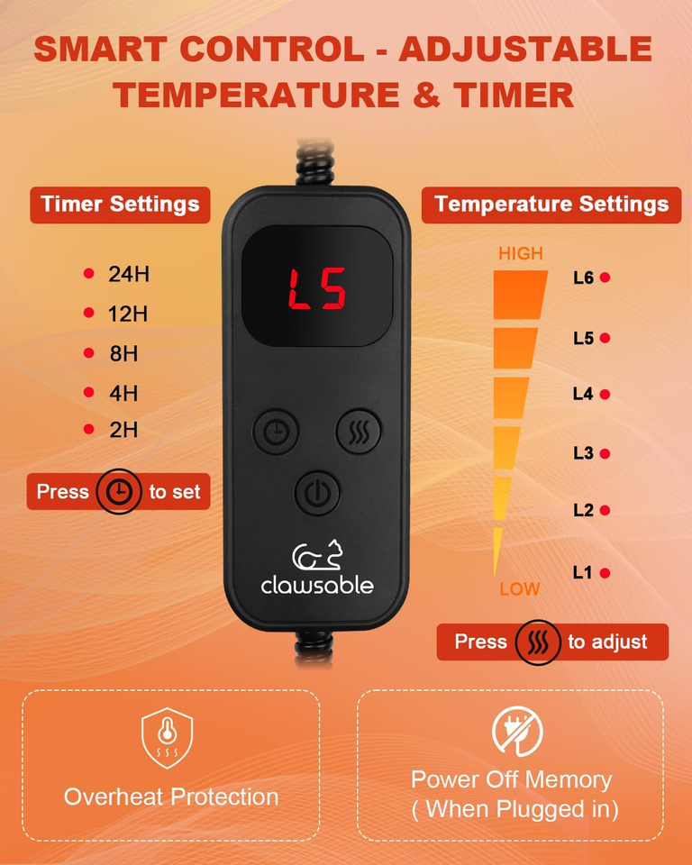 Super Large Size Pet Heating Pad Electric Heating Pad for Dogs