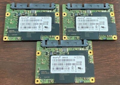LOT 3  Virtium Storfly VSF202CC100G-NEW 100GB