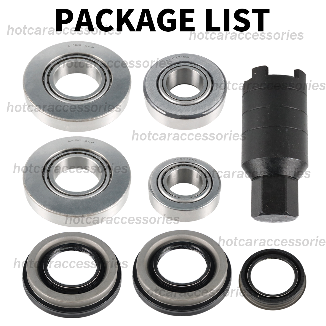 Rear Differential Bearing Repair Kit + Removal Tool For Cadillac ATS CTS 201319 eBay