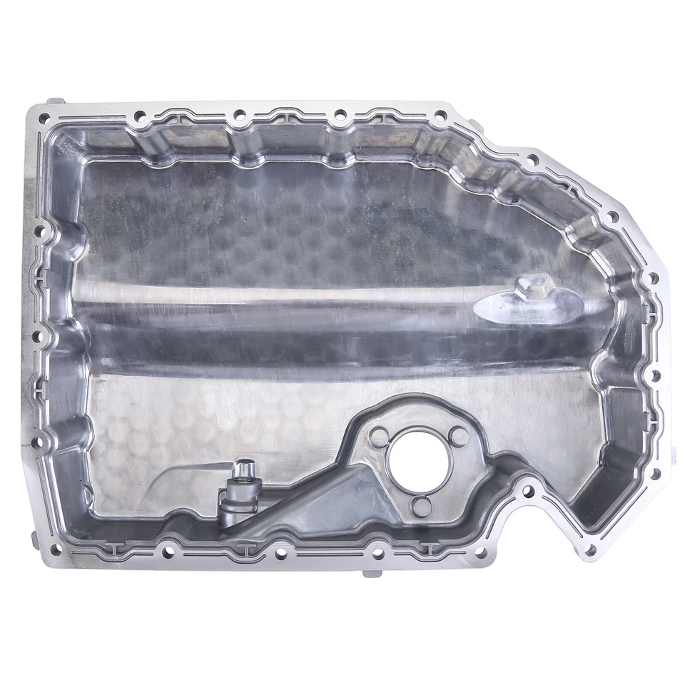 Bandeja de aceite inferior de aluminio del motor para VW Golf Tiguan AUDI A3 TT SEAT León 1,8/2,0 L Foto 4 de 4