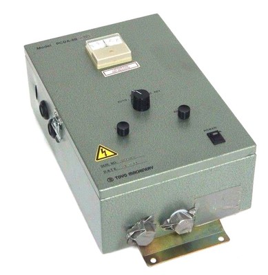 NEW TOYO MACHINERY MODEL: PCDA-60-SS CONTROL PANEL SERI.NO. 2720 PCDA-60