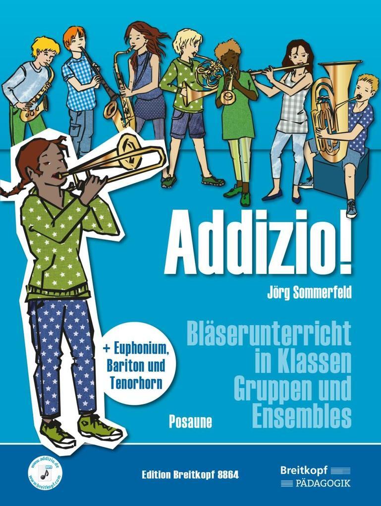 Thumbnail - Addizio Schülerheft Posaune | Jörg Sommerfeld | Deutsch