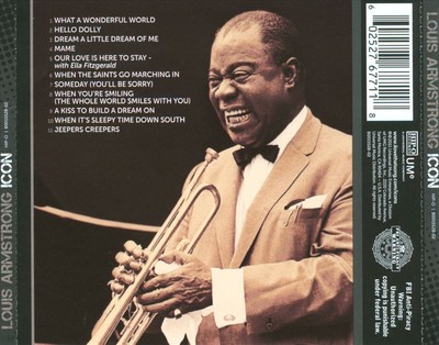 LOUIS ARMSTRONG - ICON NEW CD