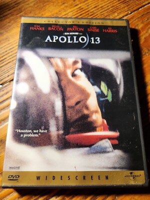 Apollo 13 DVD Widescreen Tom Hanks Kevin Bacon Bill Paxton Gary Sinse Ed Harris