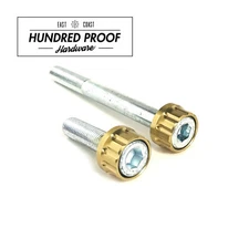 HUNDRED PROOF HARDWARE Starter Bolt Kit Honda Civic Acura Integra [Gold] - USA